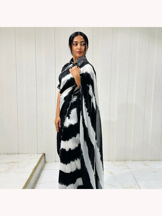 New Bollywood BlockBuster Digital Printed Saree Collection