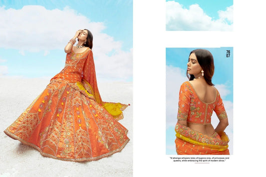 Weddings Embroidered Fancy Silk Lehenga Set with Dupatta Set Clothing Manufacturer Surat