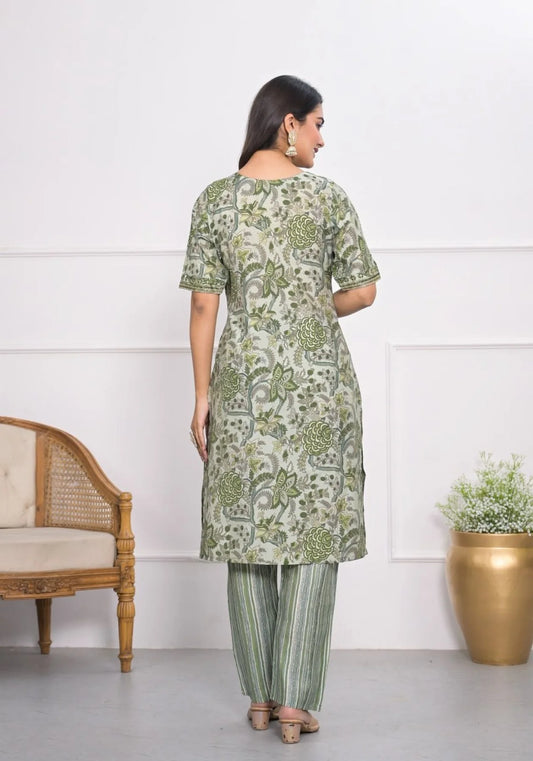 Buy Heavy Chanderi Silk Suit With Floral Print Embroidery Work for Women