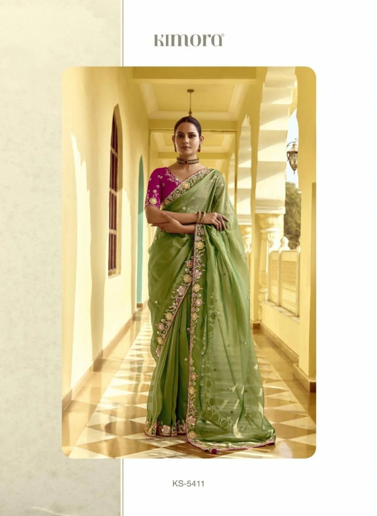 Party Perfection Designer Silk Saree with Embellished Blouse for Every Celebration