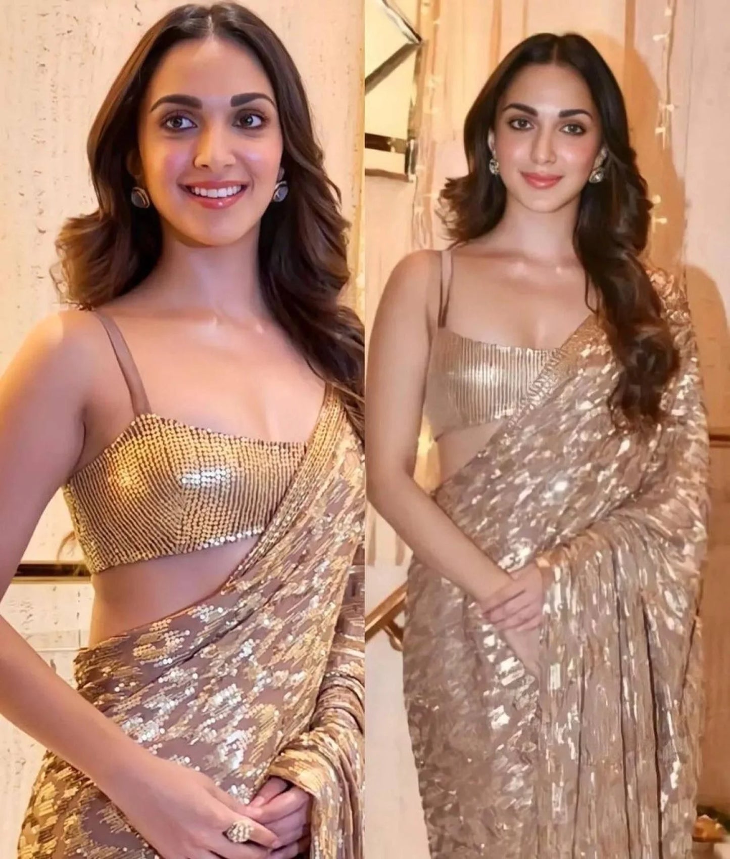 Beautiful Designer Bollywood Sequence Saree