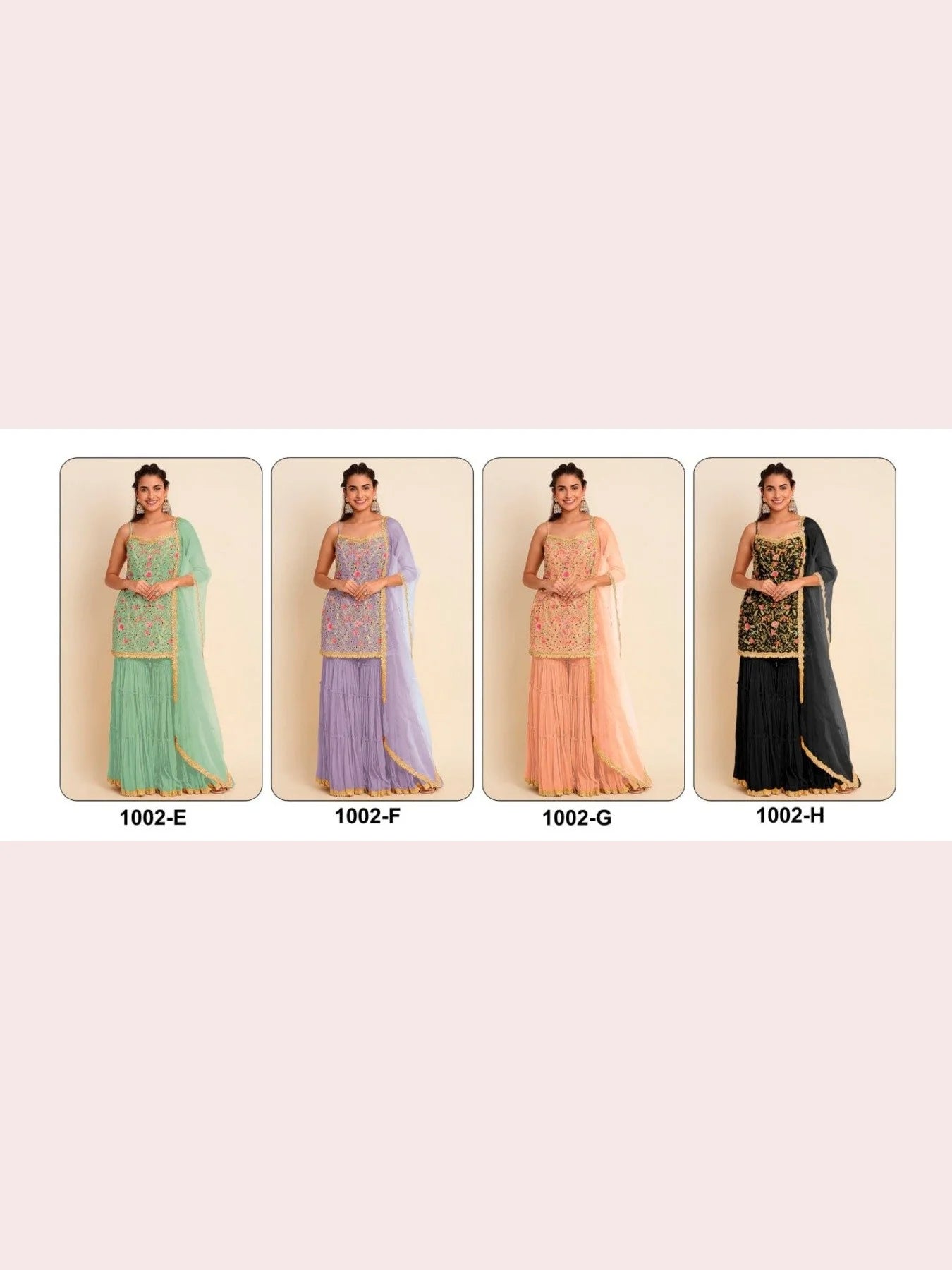 New Presenting Fox Georgette Sharara Suits Collection