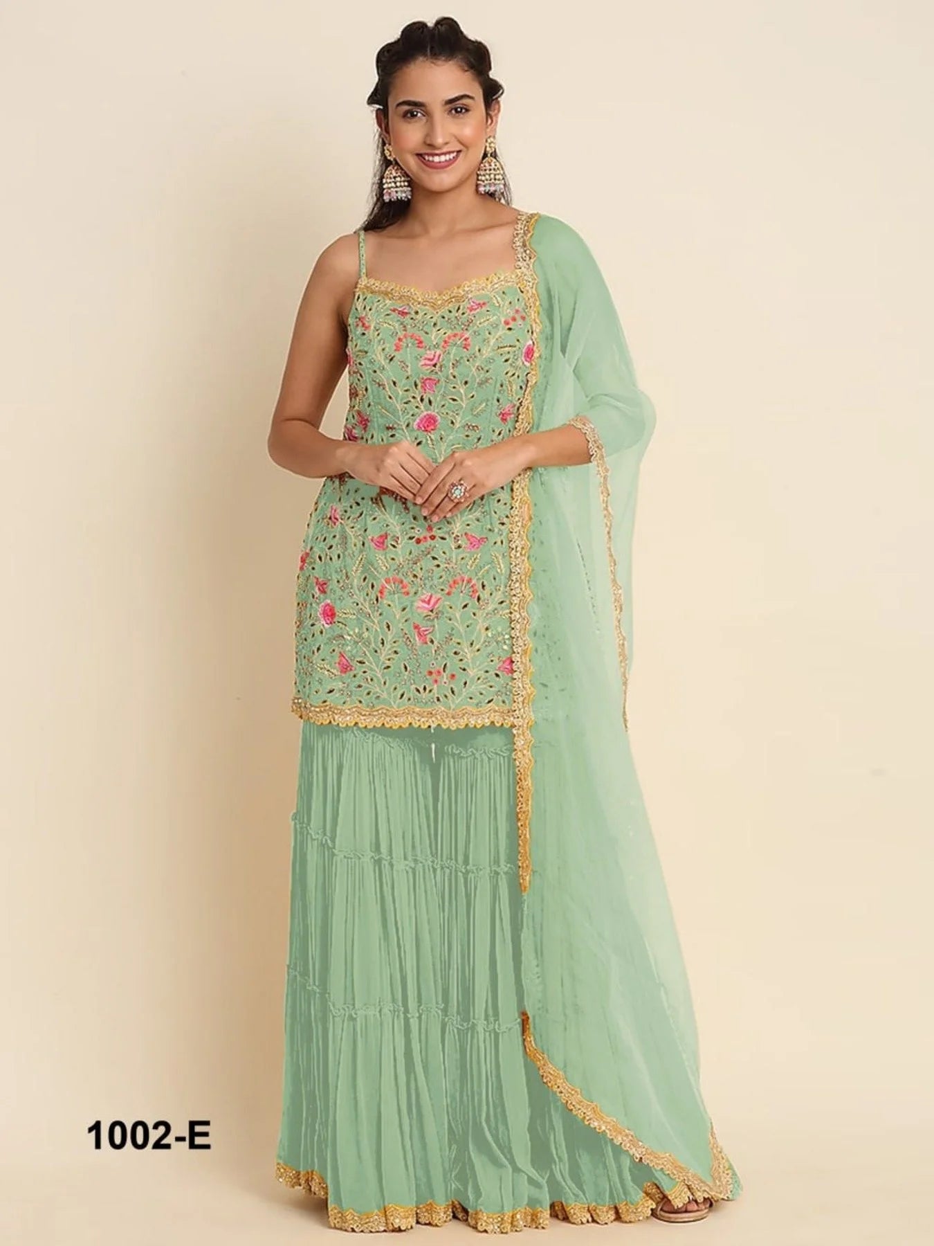 New Presenting Fox Georgette Sharara Suits Collection
