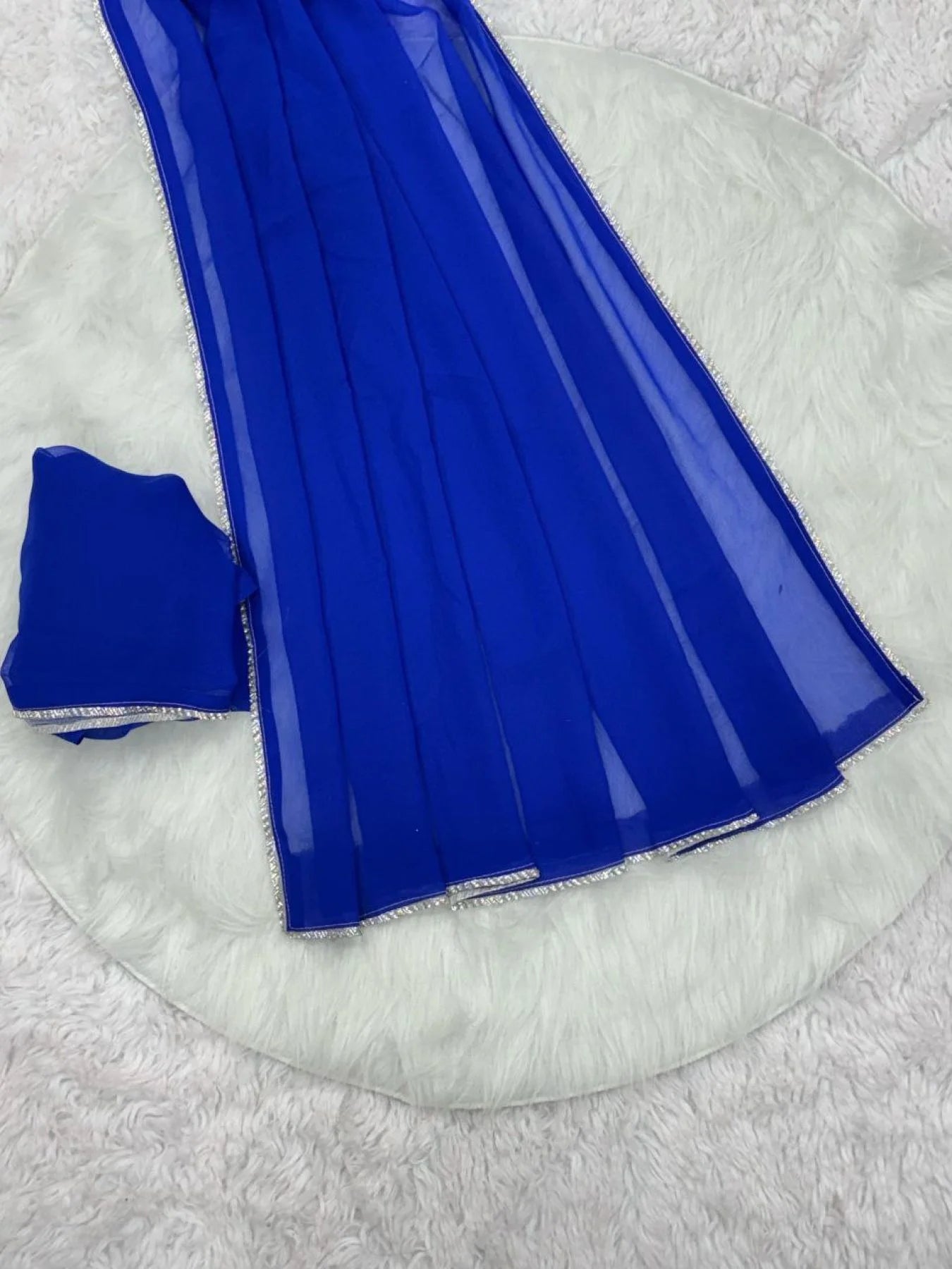 Bollywood Actress Georgette Saree For Farerwell wholesale price