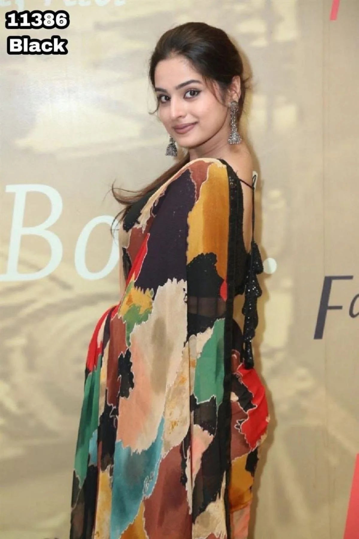 Sabyasachi Georgette Printed Saree At Wholesale Rates