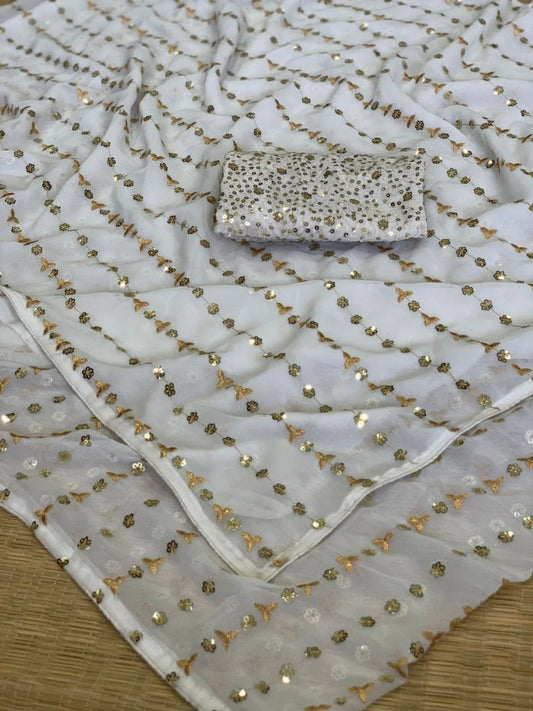 Presenting you most beautiful sequence saree collection