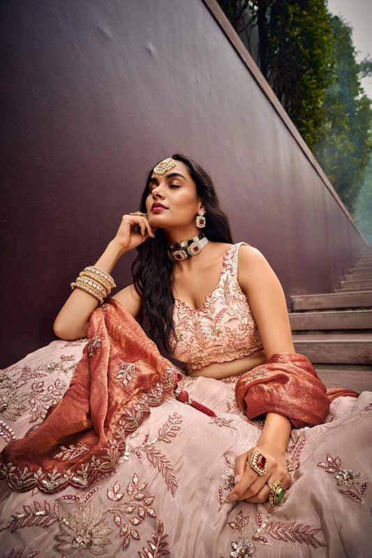 Viscose Embroidered Lehenga Choli Best Price from Surat Textile Exporter Manufacturer