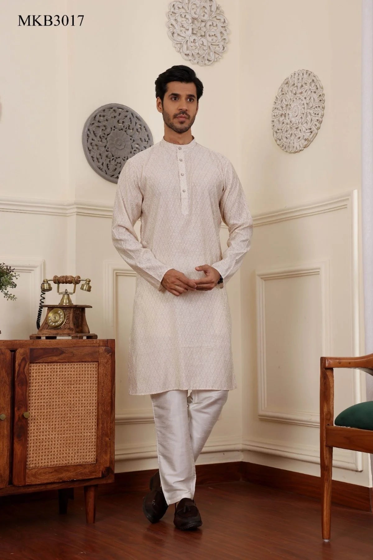 Men's Rajwadi Kurta Set Vol 01 - Festive Wear Collection