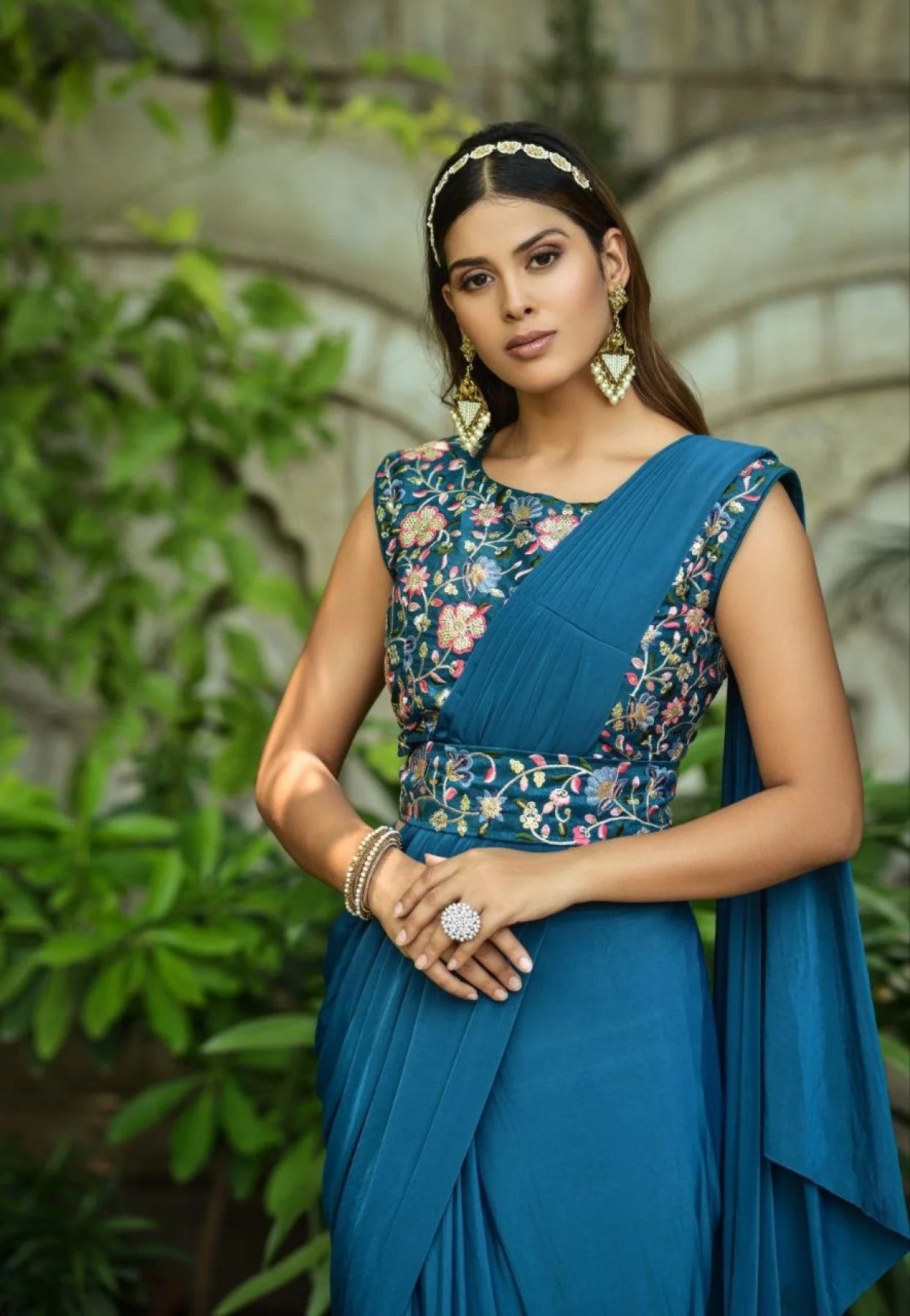 Premium Malai Pure Lycra Saree