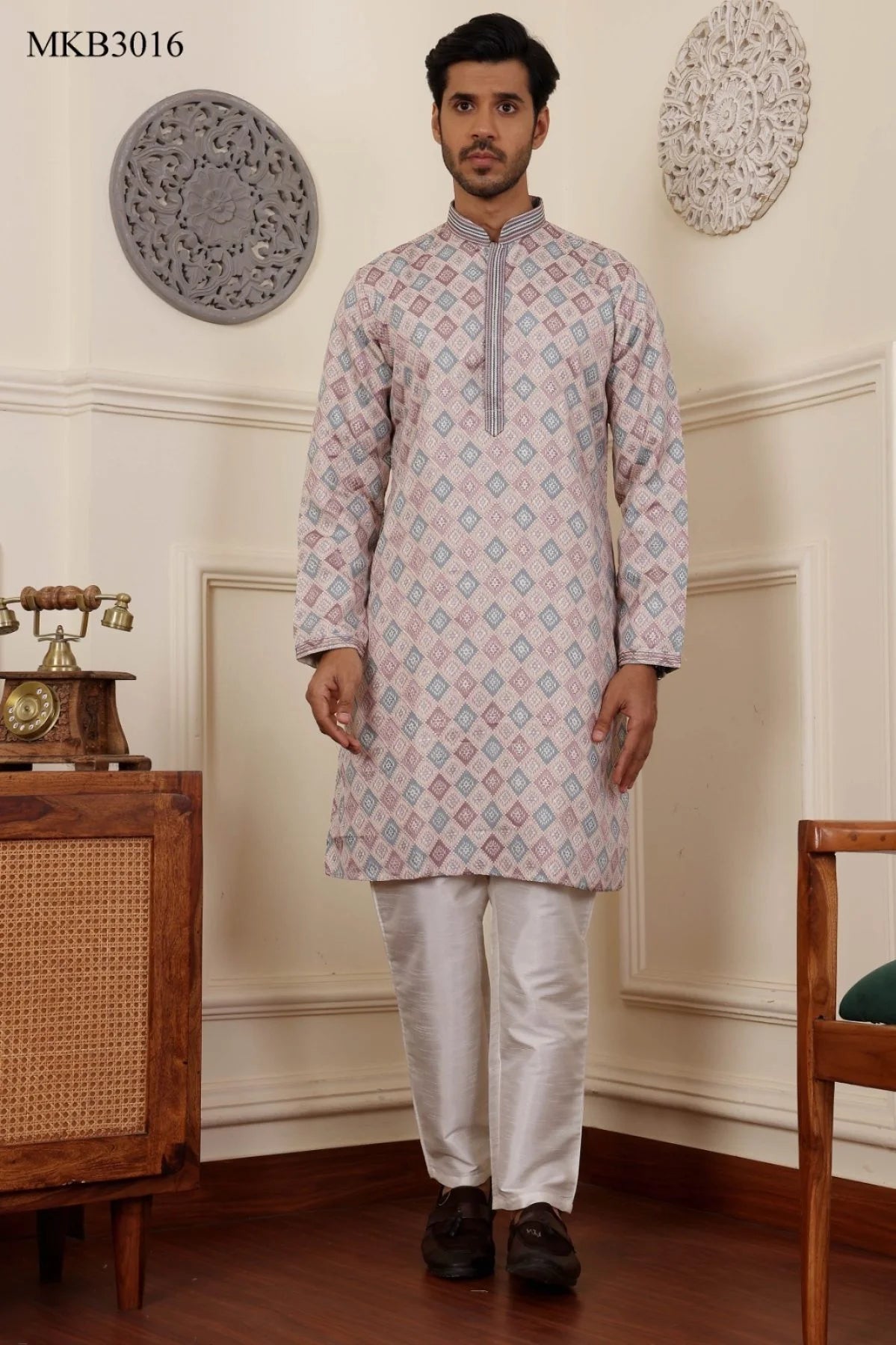 Men's Rajwadi Kurta Set Vol 01 - Festive Wear Collection