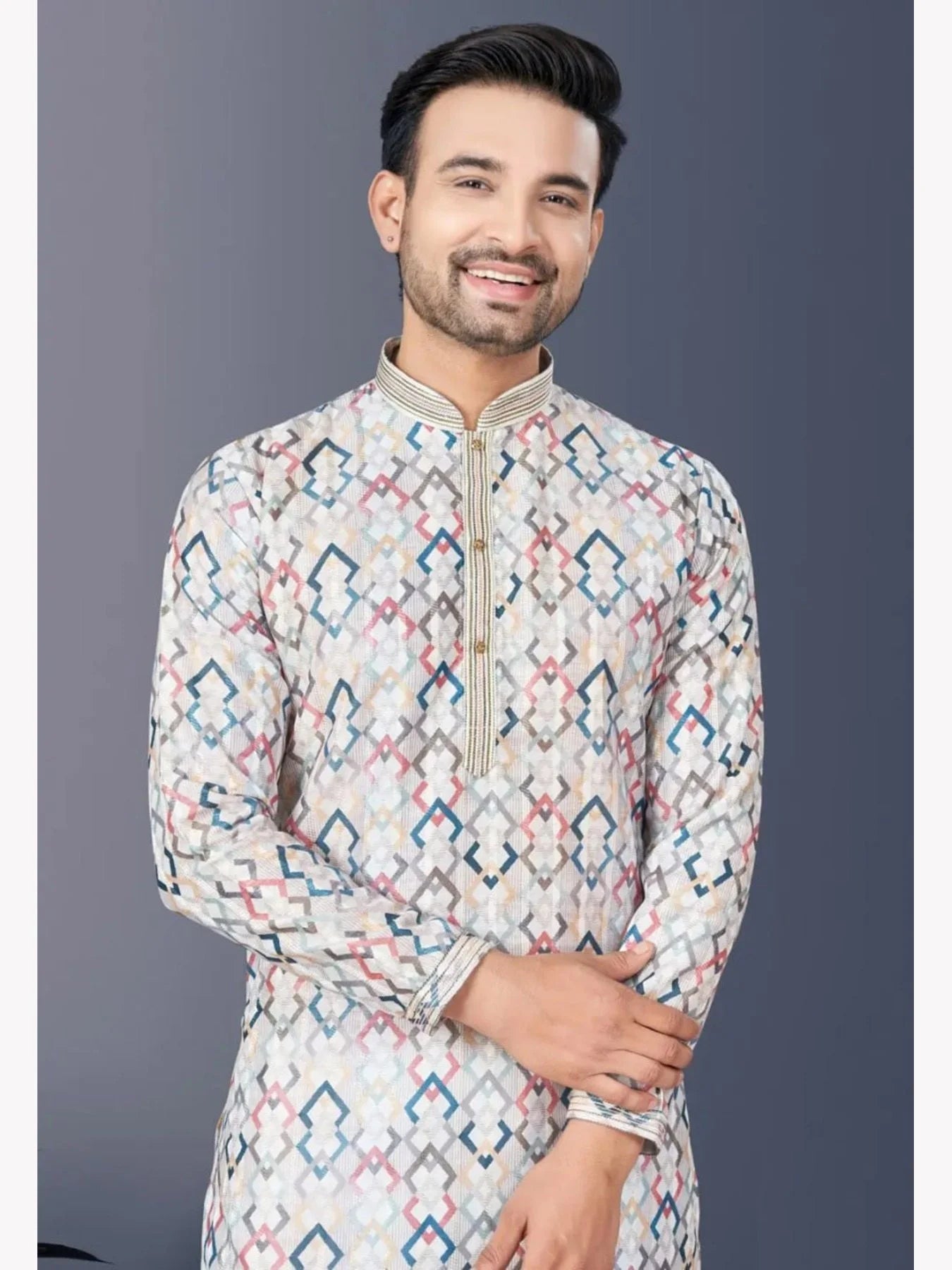 In Wholesale Rate Rayon lakhnowi Kurta Pajama Collection in Surat