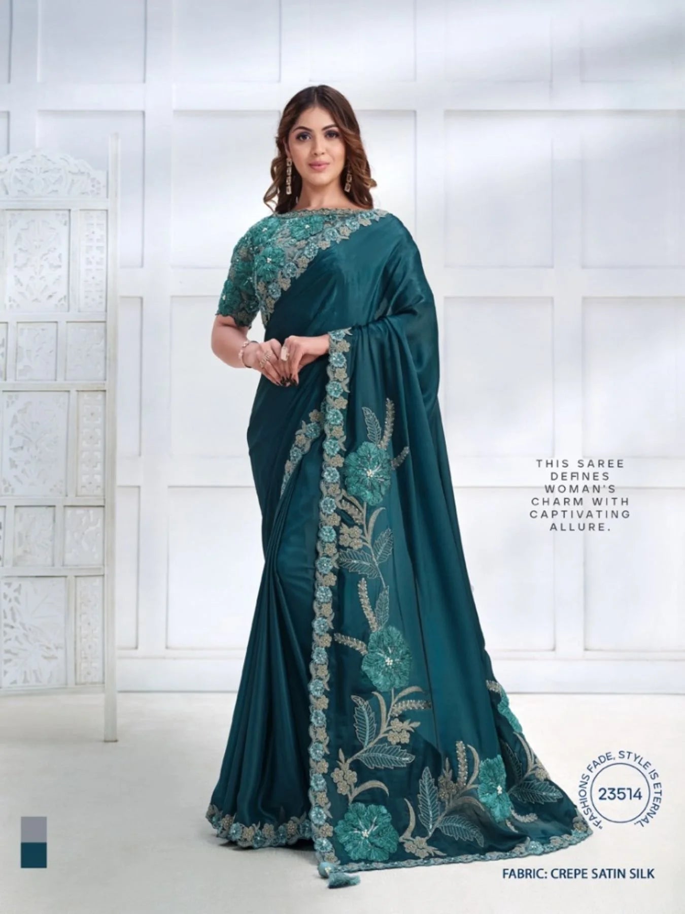 Designer Partywear Saree Collection - Mohmanthan Majestica