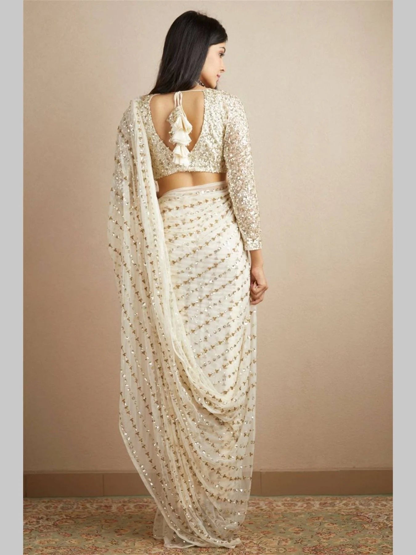 Presenting you most beautiful sequence saree collection
