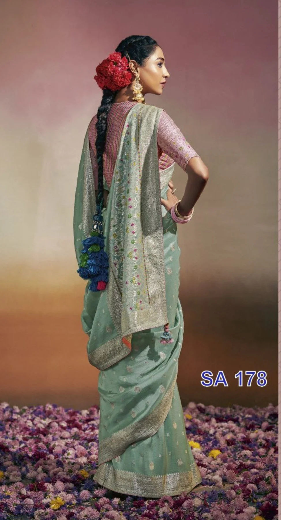 Ethnic Wear Special Designer Saree in Pure Dola Silk with Fancy Blouse Wholesaler