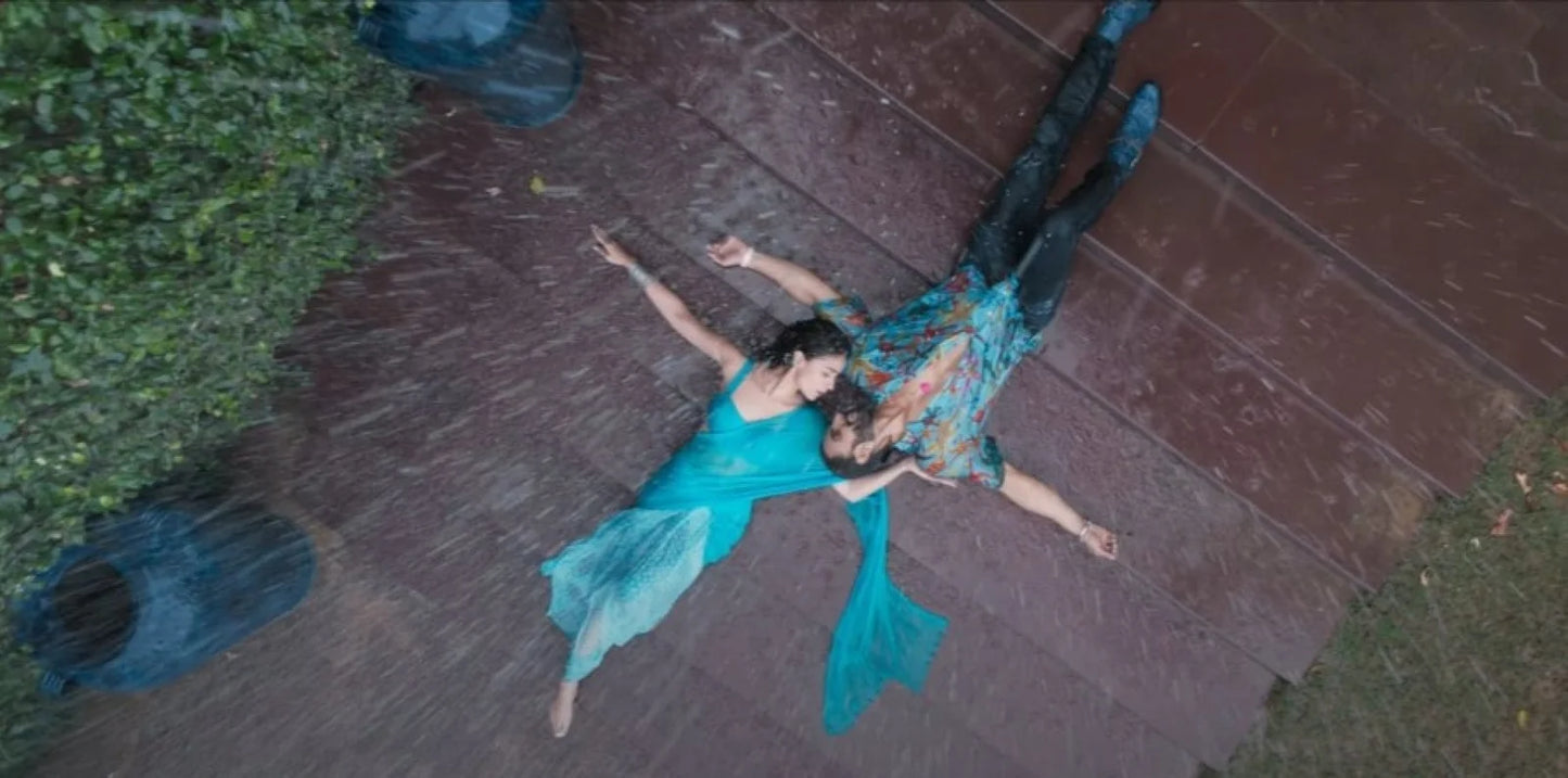 Alia SkyBlue Georgette Saree Collection