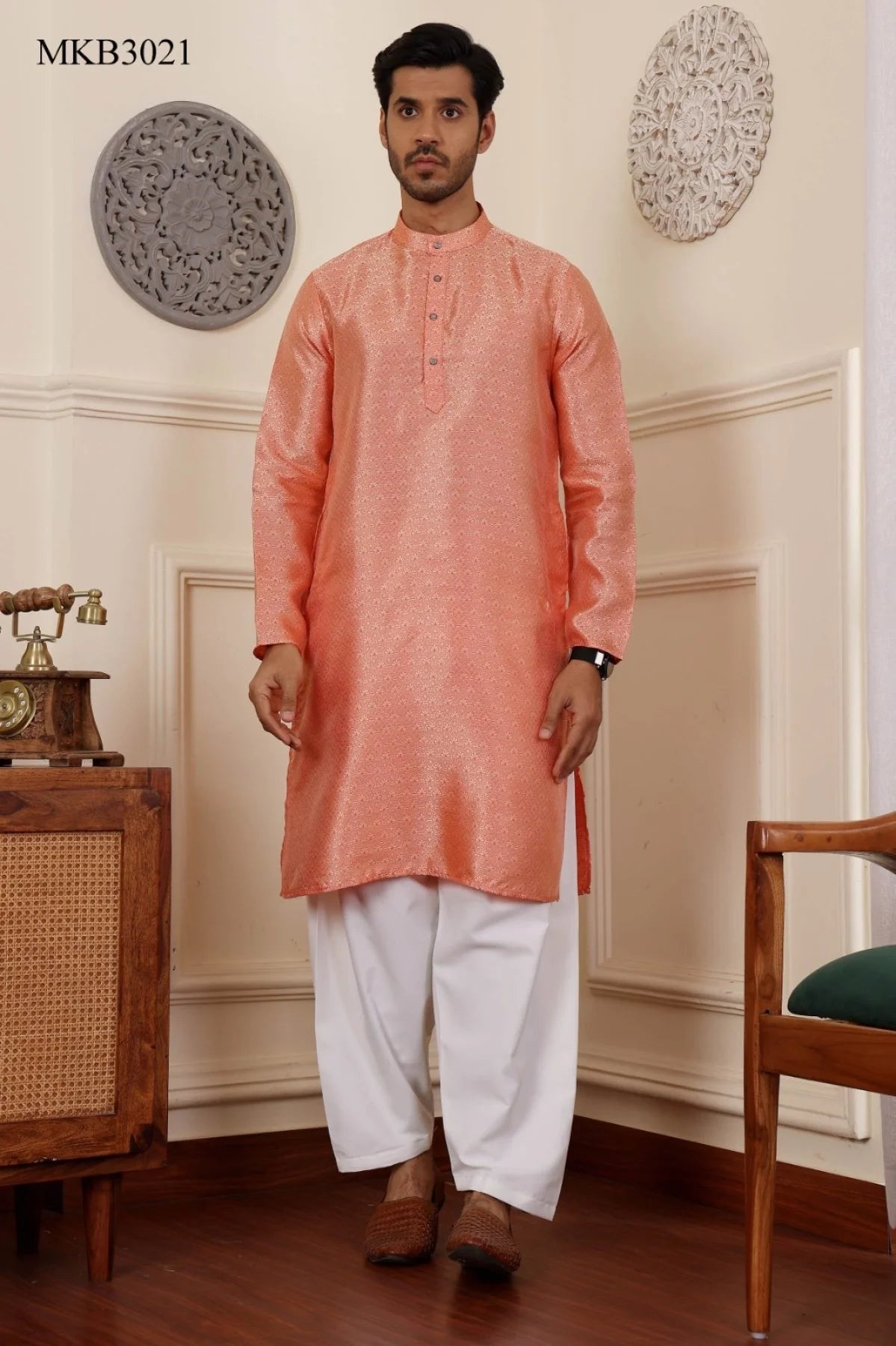 Men's Rajwadi Kurta Set Vol 01 - Festive Wear Collection