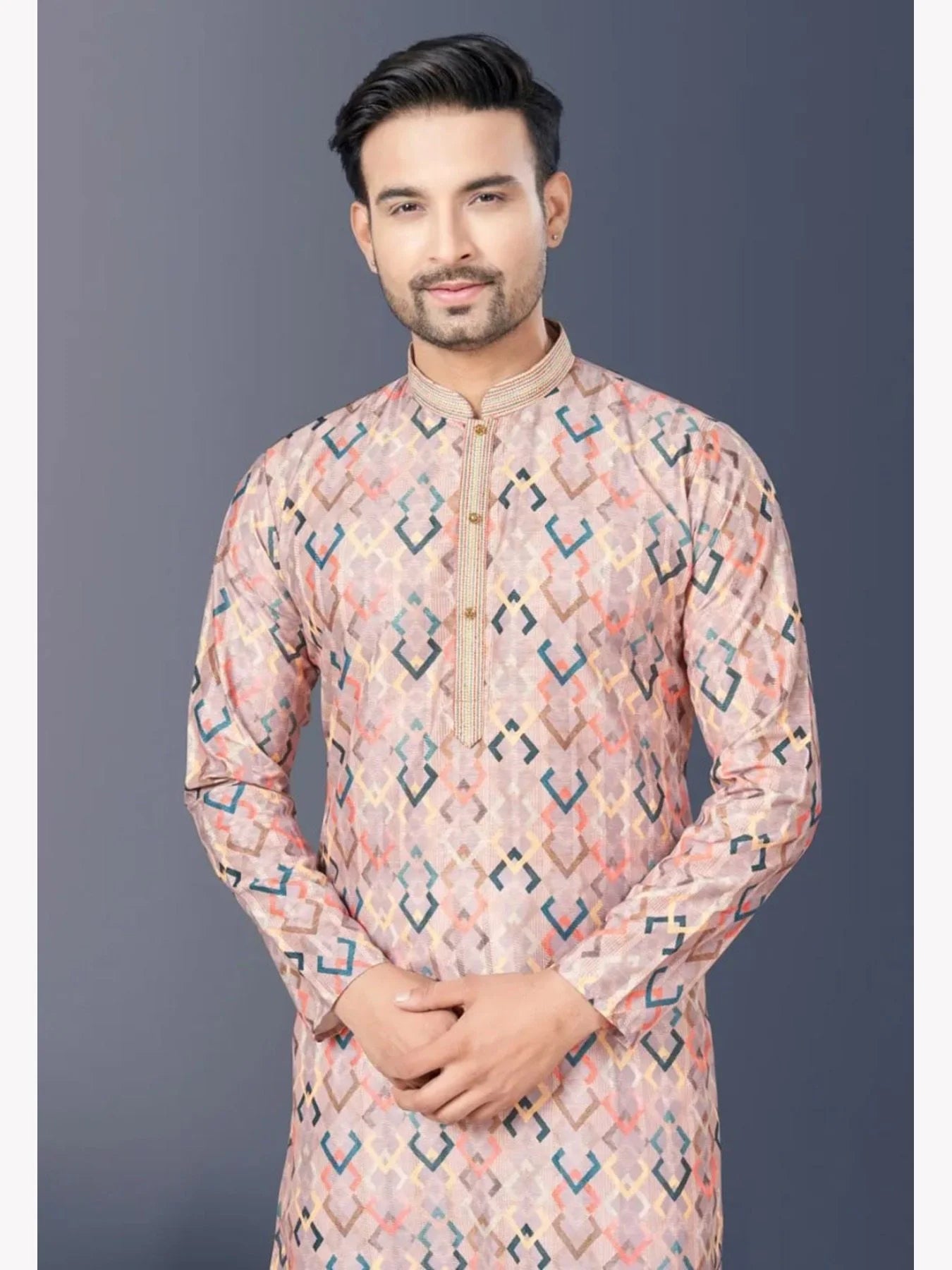In Wholesale Rate Rayon lakhnowi Kurta Pajama Collection in Surat