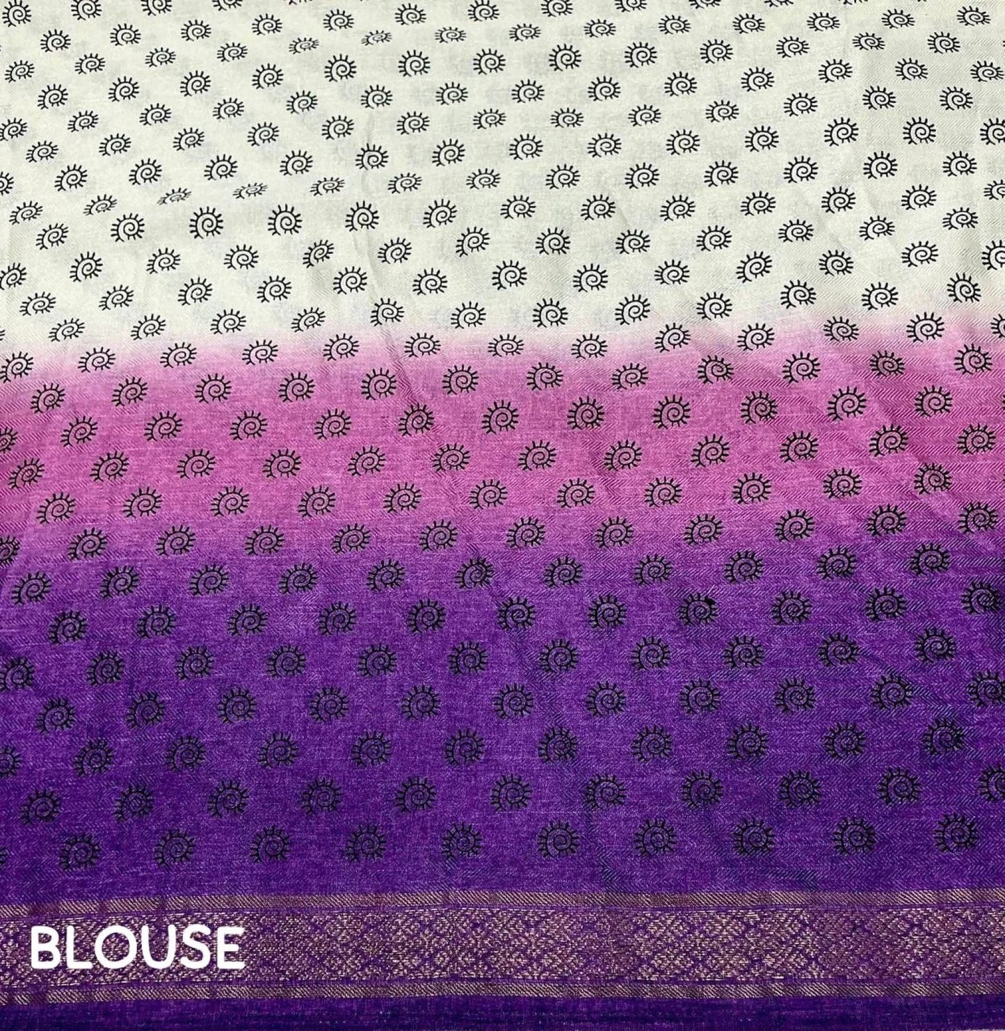 New Fancy Worli Cotton Crepe Saree with Zari Woven Border Soft Pashmina Silk