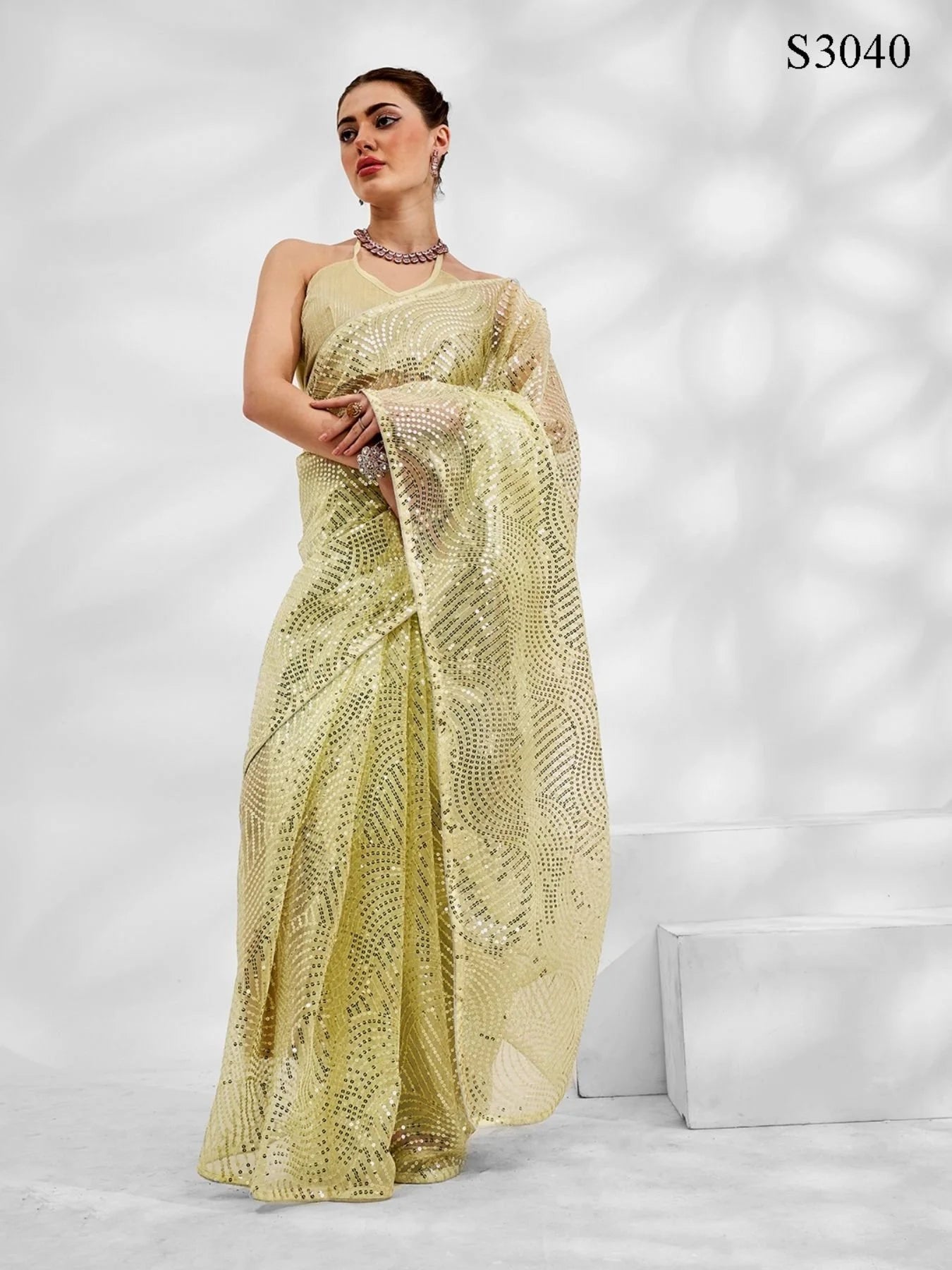 Exclusive Party Wear Georgette & Net Sarees - Vandini Catalog