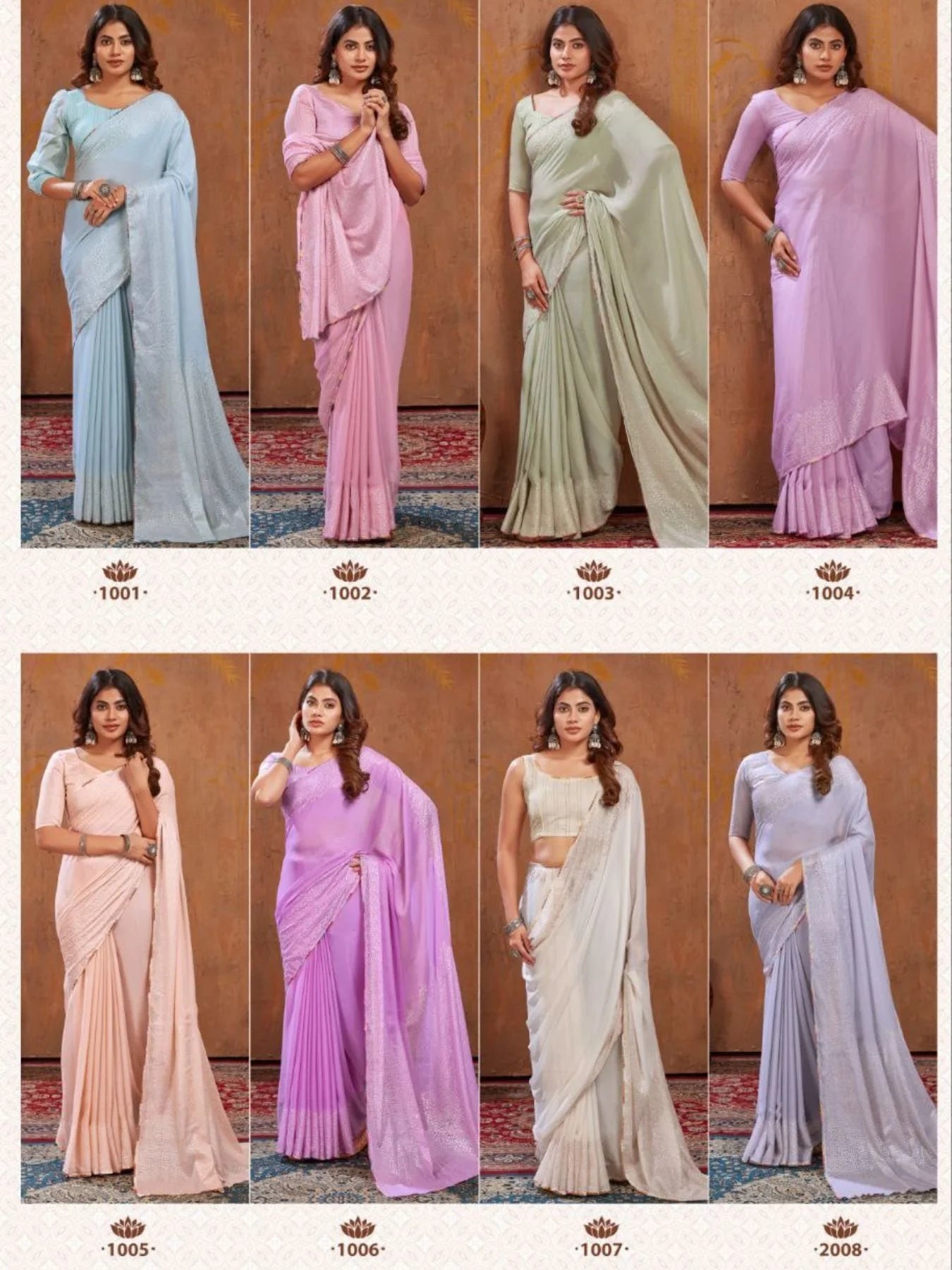 Triva Catalog – Exclusive Moss Stich Foil Set with Cutwork Border