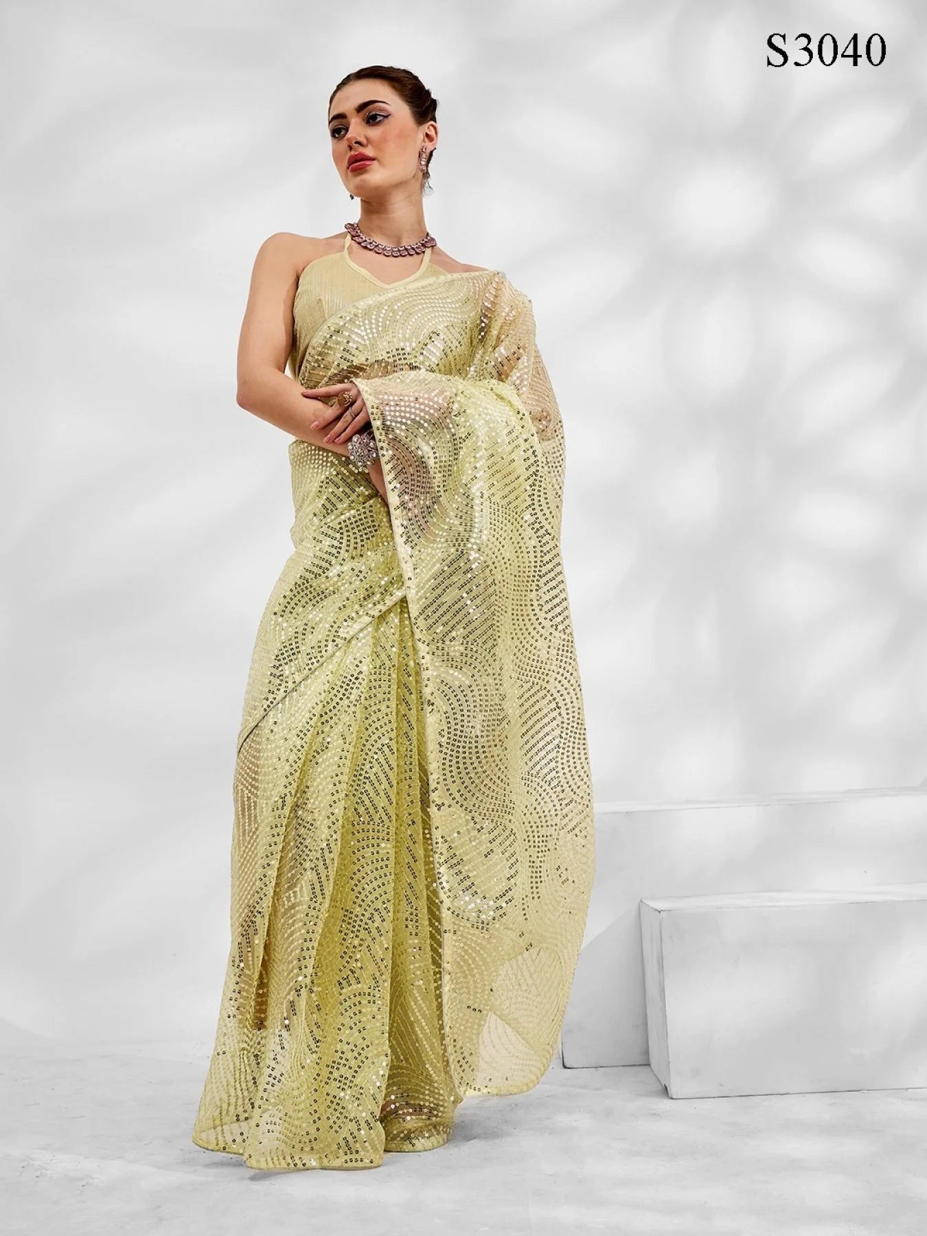 Exclusive Party Wear Georgette & Net Sarees - Vandini Catalog