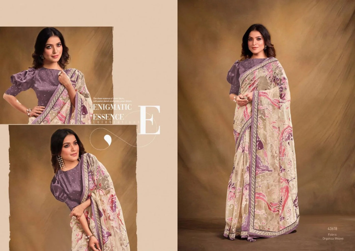 Organza Embroidery Designer Wedding Wear Saree Wholesaler And Retailer