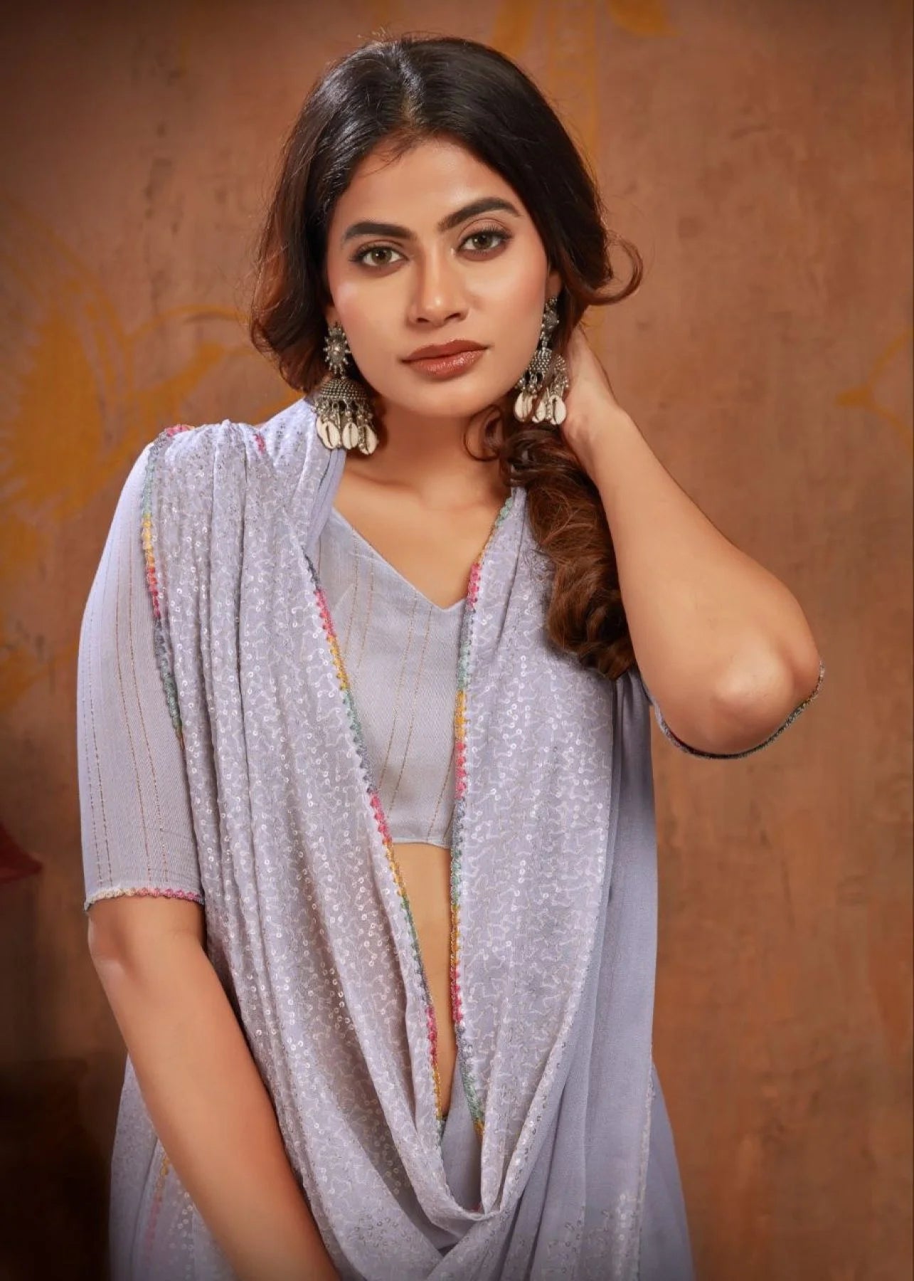 Triva Catalog – Exclusive Moss Stich Foil Set with Cutwork Border