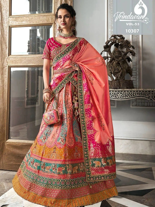 Banarasi Bridal Collection 2025 Wholesale Manufacturer Direct Luxury Lehengas for Wedding Festive Wear