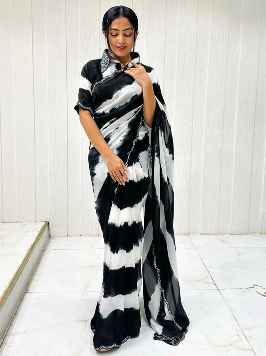 New Bollywood BlockBuster Digital Printed Saree Collection