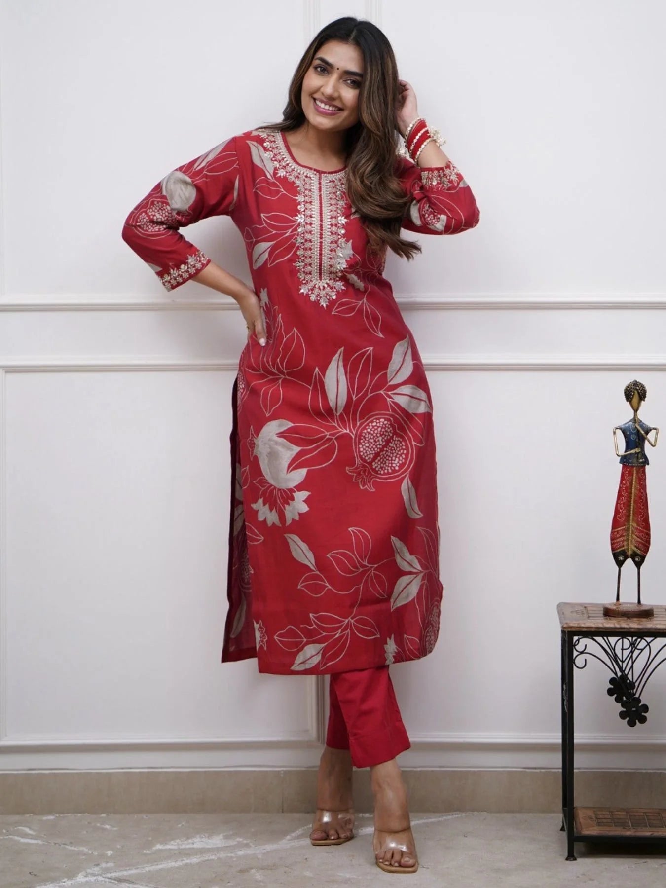 Womens Designer Muslin Kurti Set Factory Price & Bulk Orders