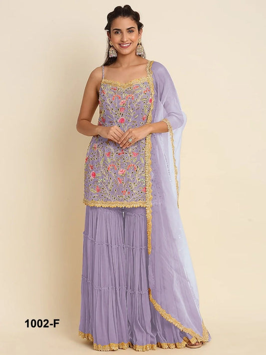 New Presenting Fox Georgette Sharara Suits Collection