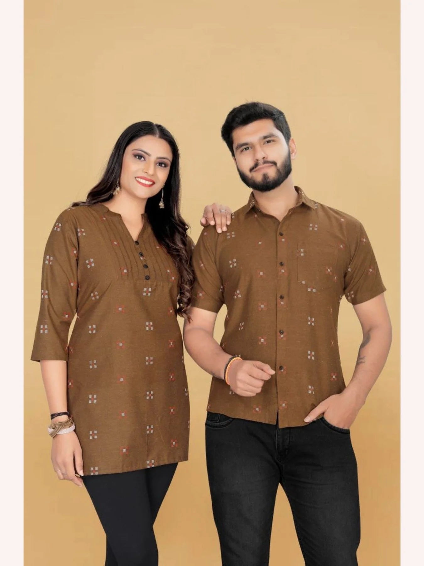 Couple Special Premium Linen Cotton Tunic Top Short Kurta Collection