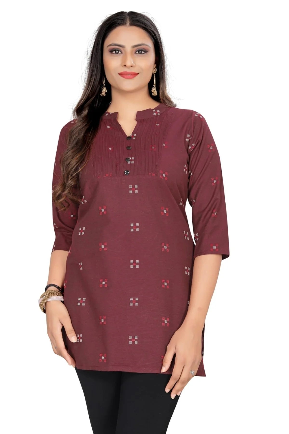 Presenting Tunic top& Short Kurta Couple combo