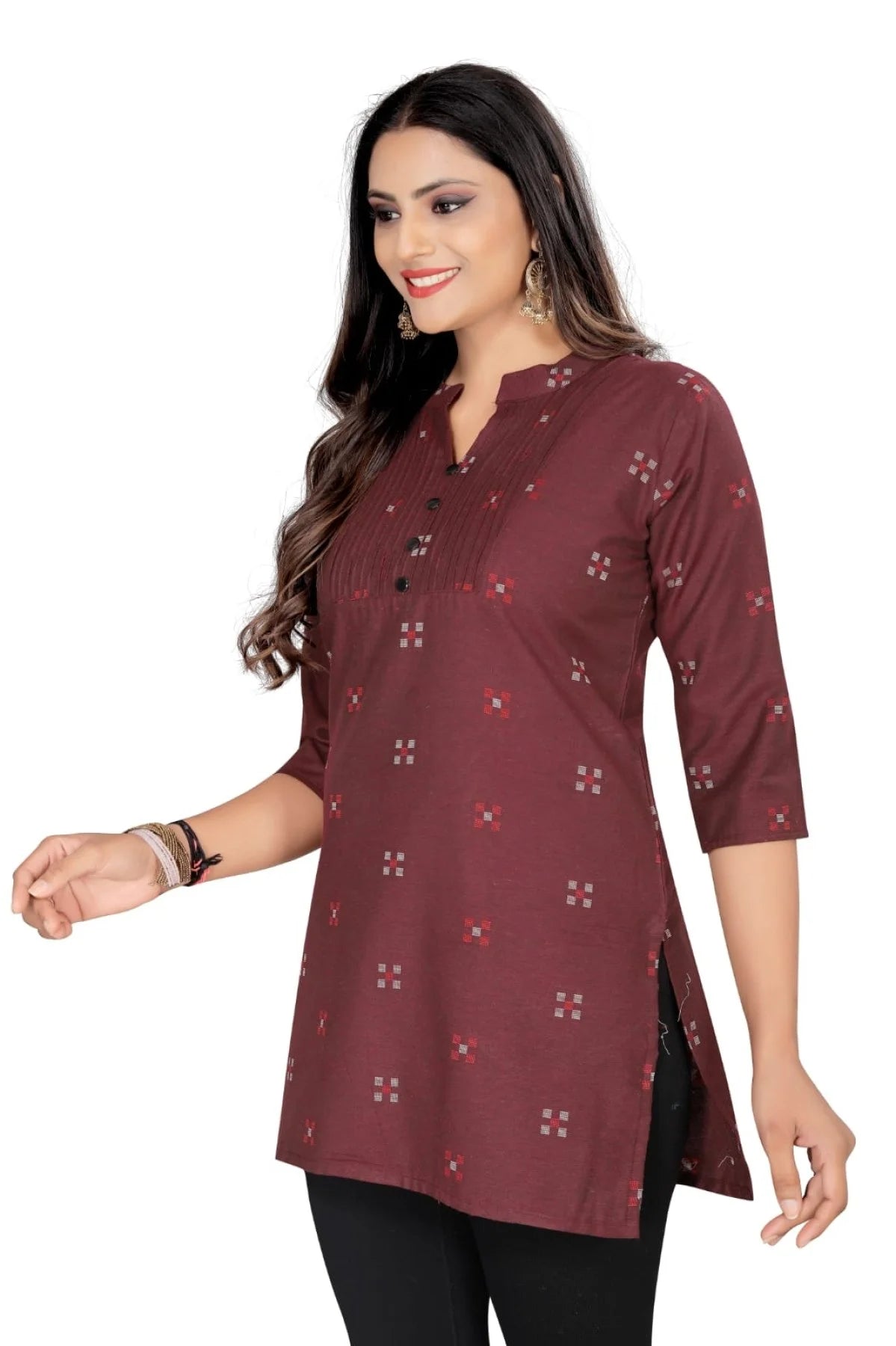 Presenting Tunic top& Short Kurta Couple combo