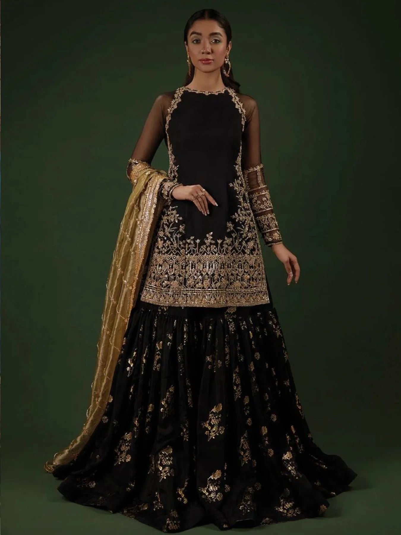 Presenting New Designer Party Wear Look Sharara set