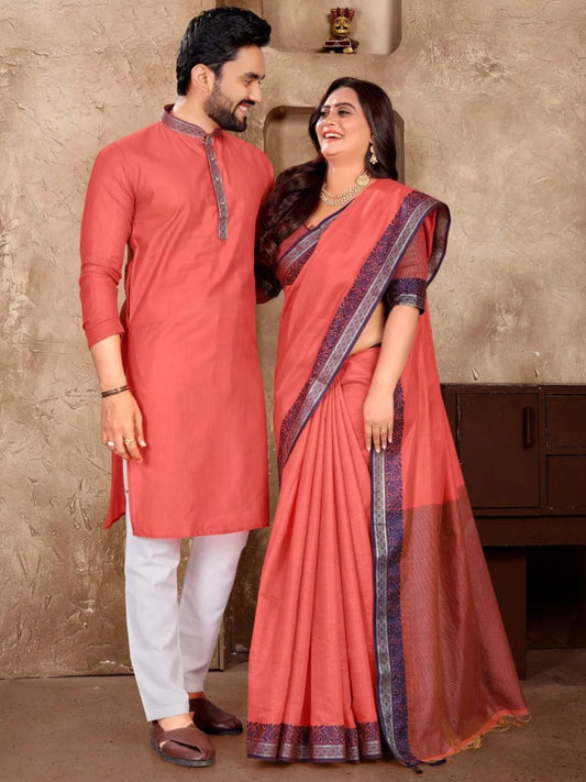 Special Occasion Linen Silk Couple Combo Collection