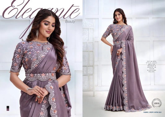 Designer Partywear Saree Collection - Mohmanthan Majestica