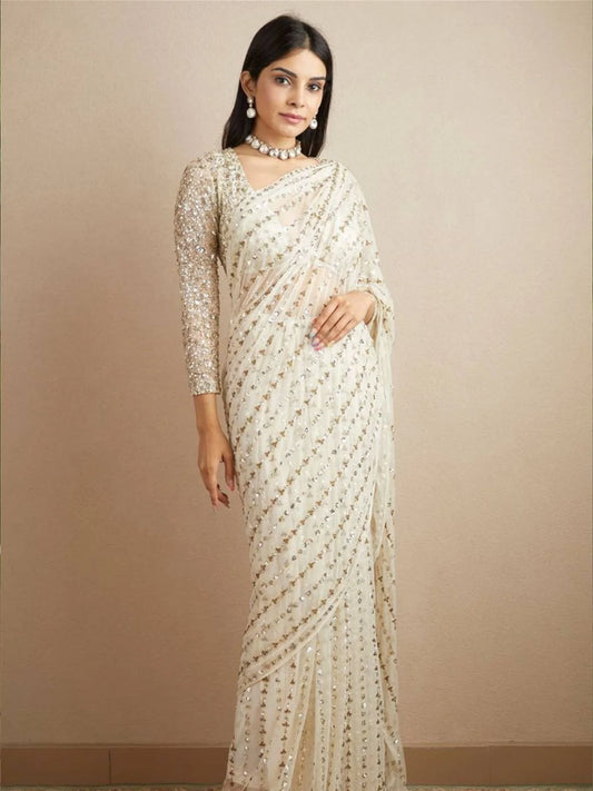 Presenting you most beautiful sequence saree collection
