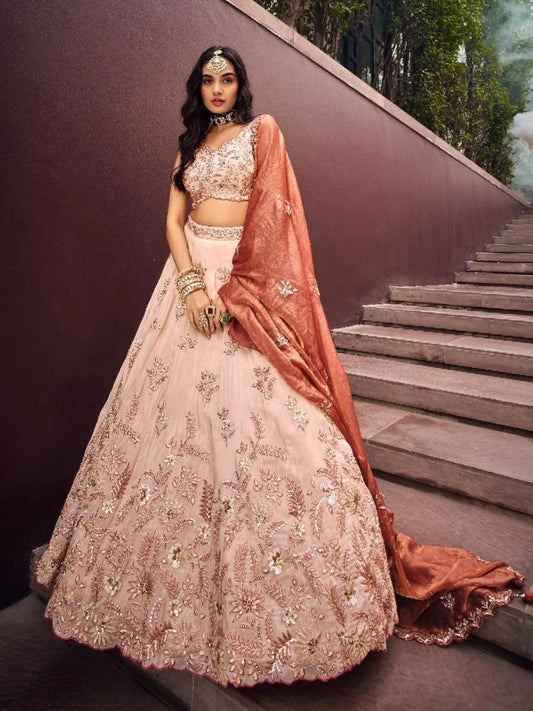 Viscose Embroidered Lehenga Choli Best Price from Surat Textile Exporter Manufacturer