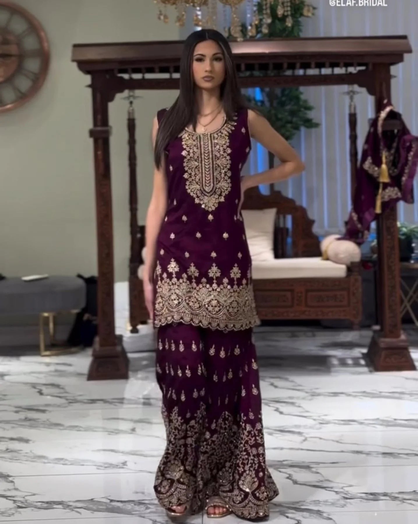 Festive Fox Georgette Sharara Suit with Soft Cotton Lining Wholesale Price Reseller Friendly