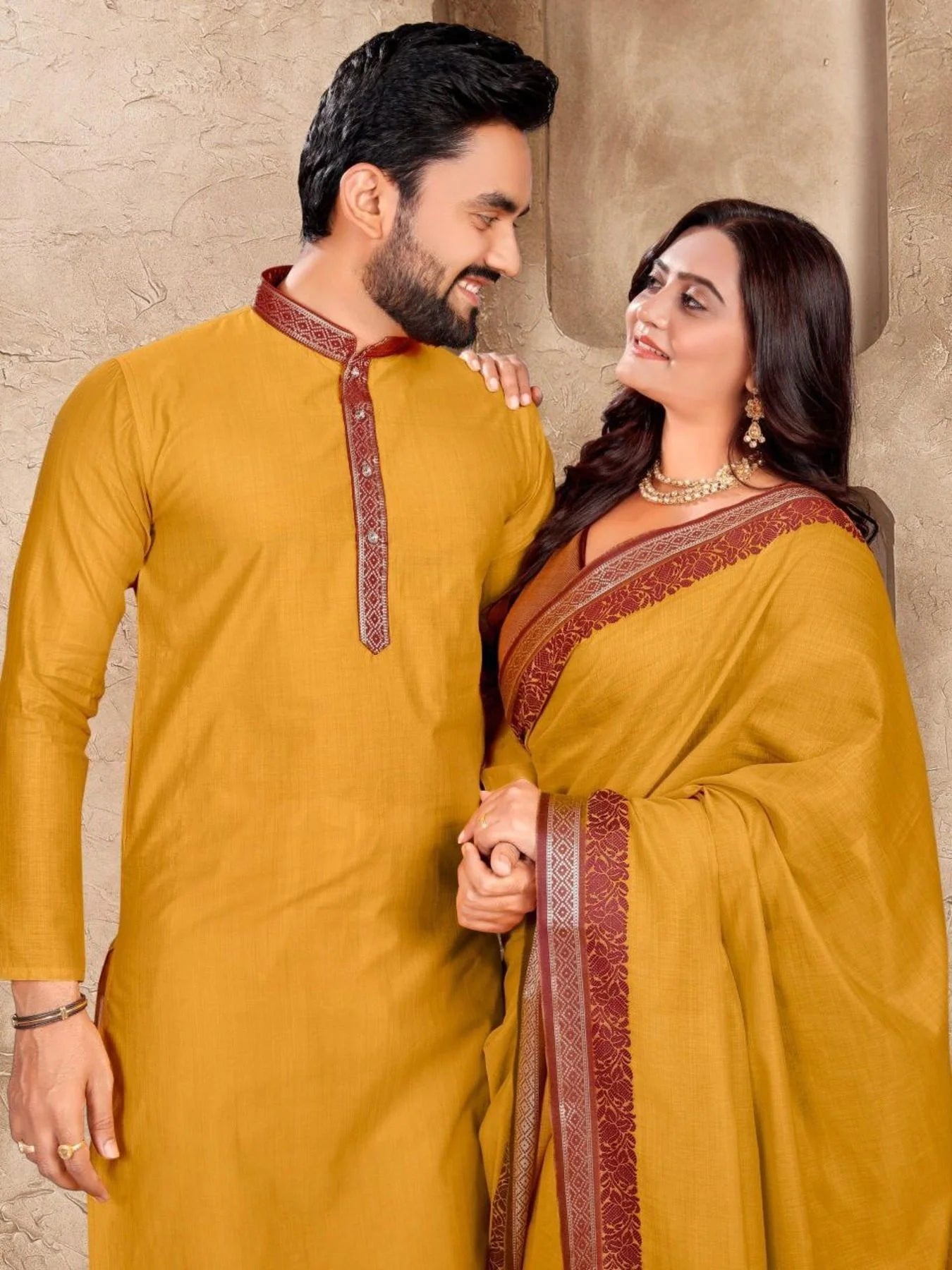 Special Occasion Linen Silk Couple Combo Collection