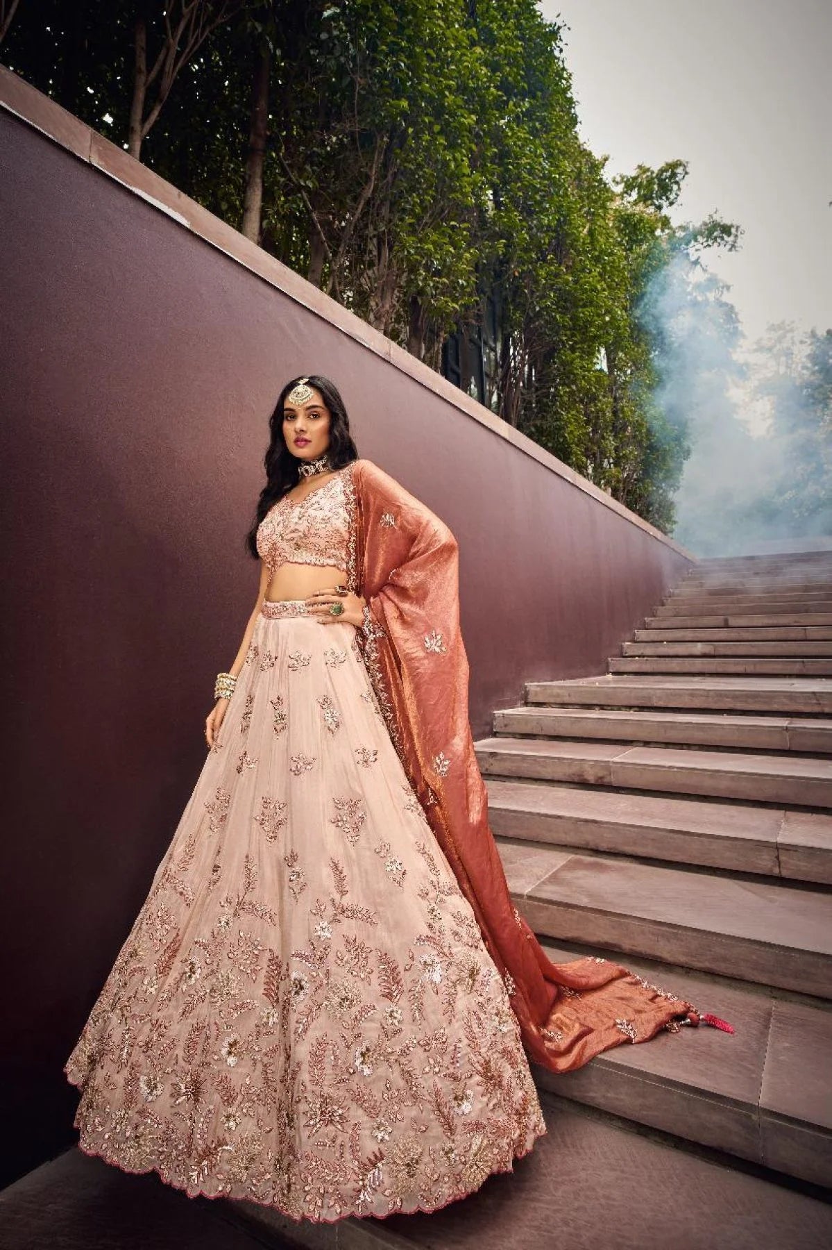 Viscose Embroidered Lehenga Choli Best Price from Surat Textile Exporter Manufacturer