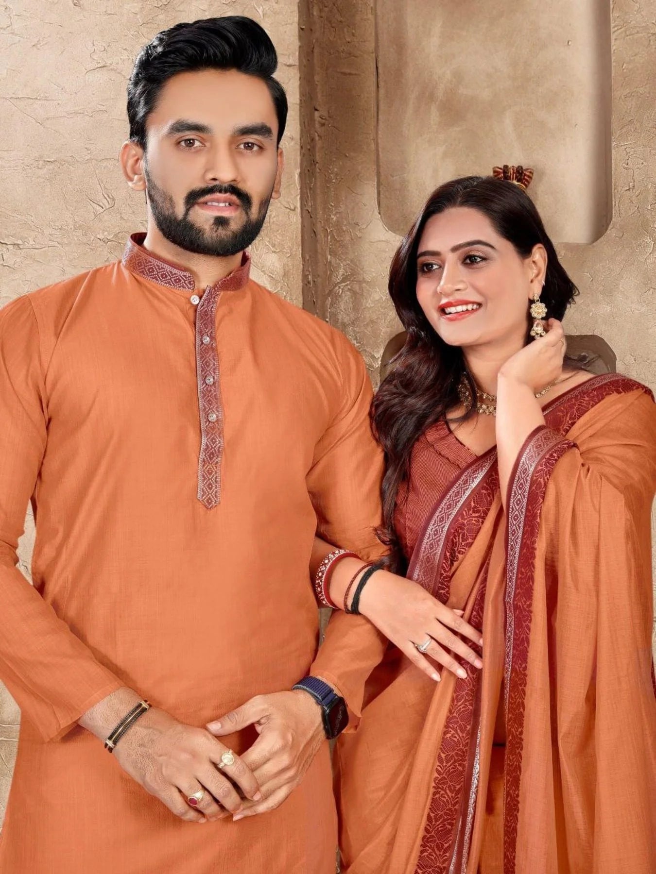 Special Occasion Linen Silk Couple Combo Collection