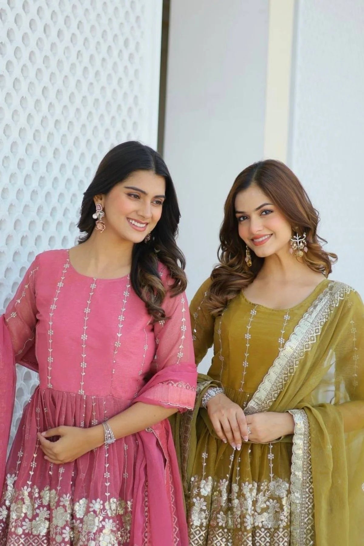Premium Pure Shimmer Fabric Top Sharara Suit with Dupatta At Wholesale Price