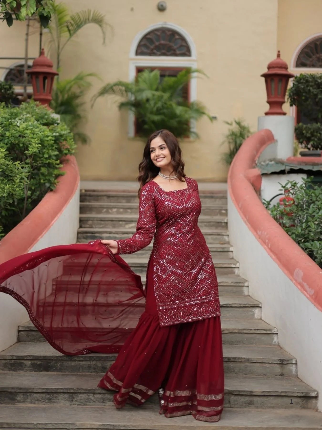 Buy Designer Sharara Suit Sets Online for Womens at Wholesale Rate