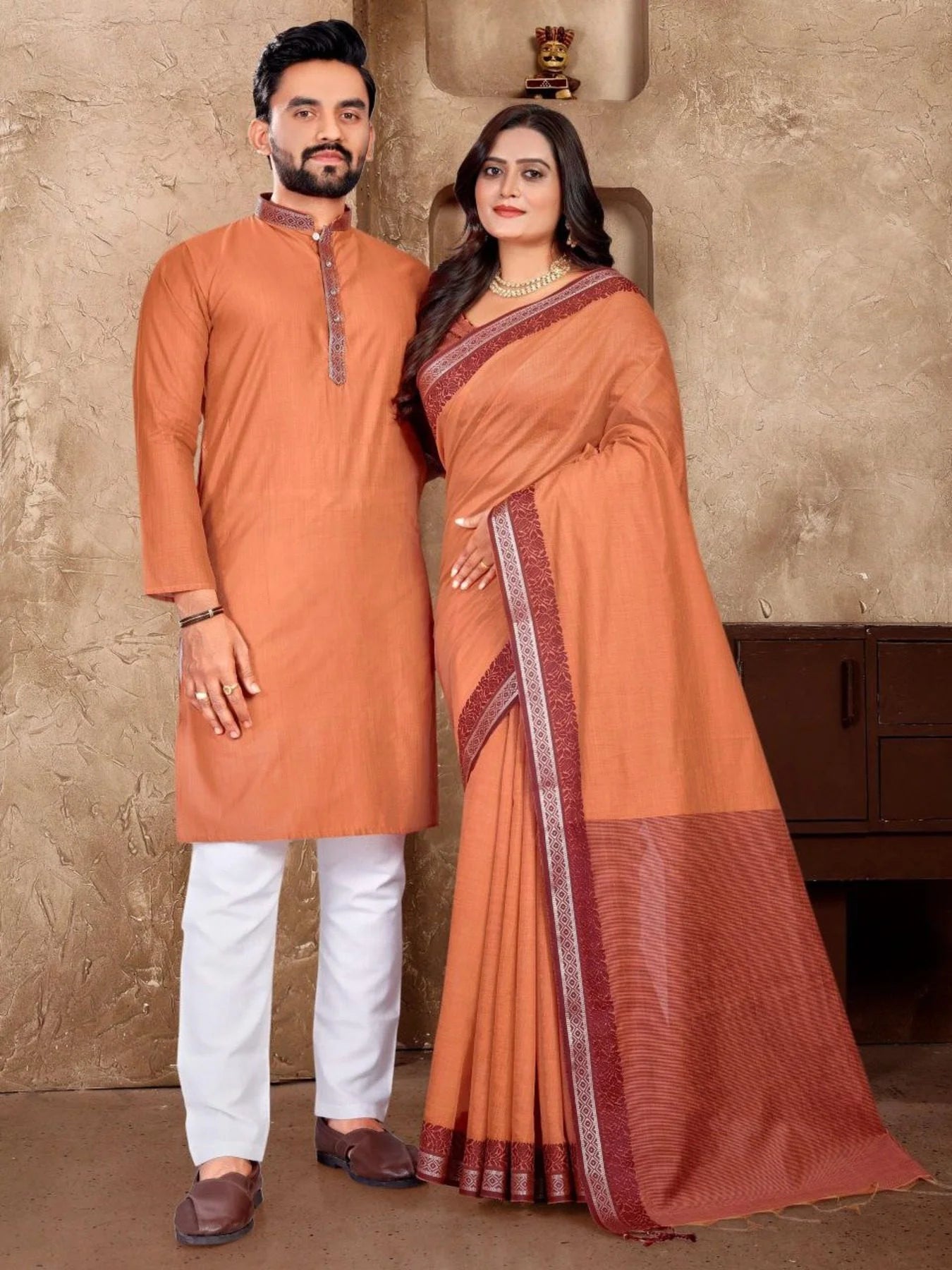 Special Occasion Linen Silk Couple Combo Collection