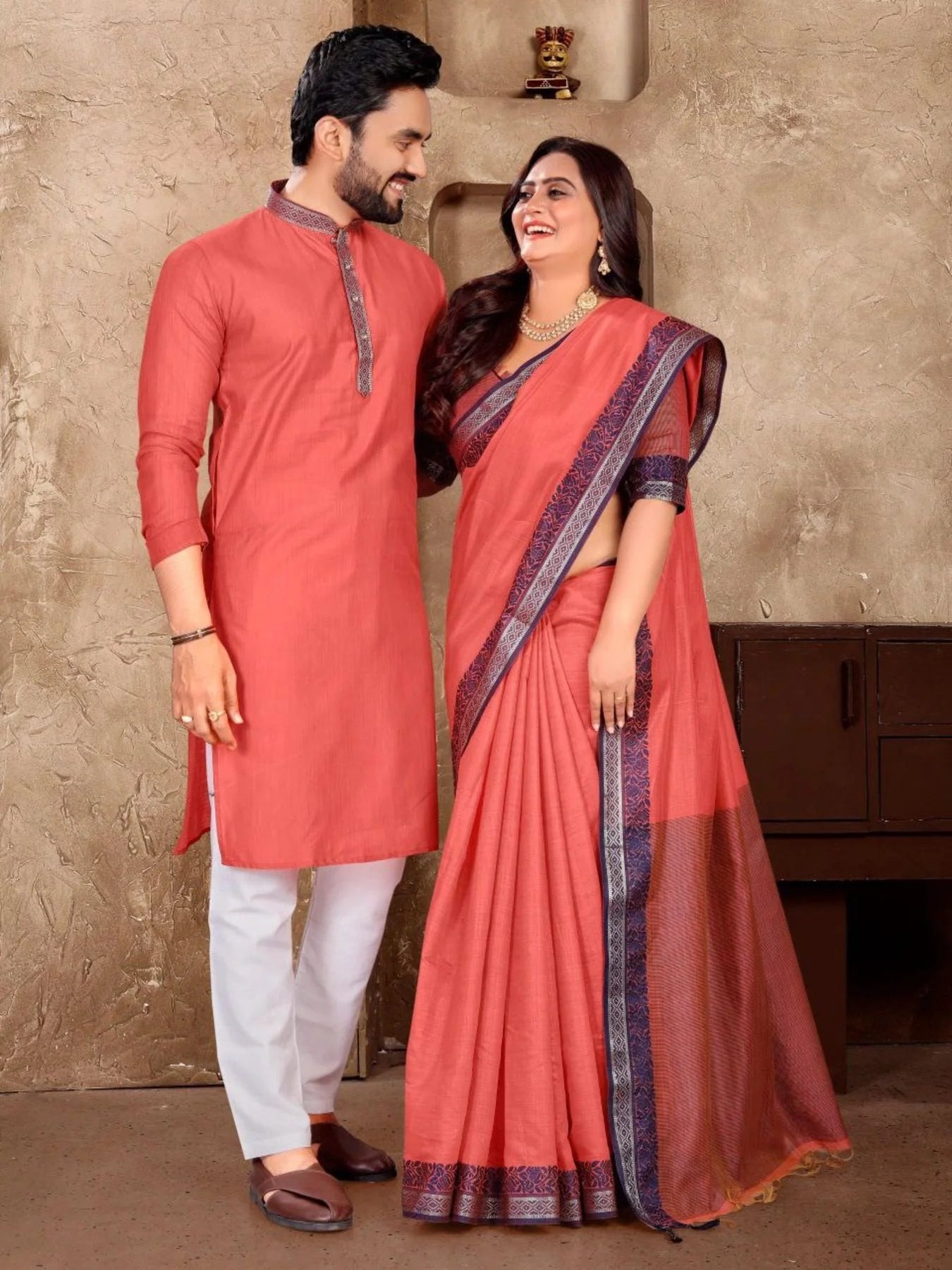 Special Occasion Linen Silk Couple Combo Collection