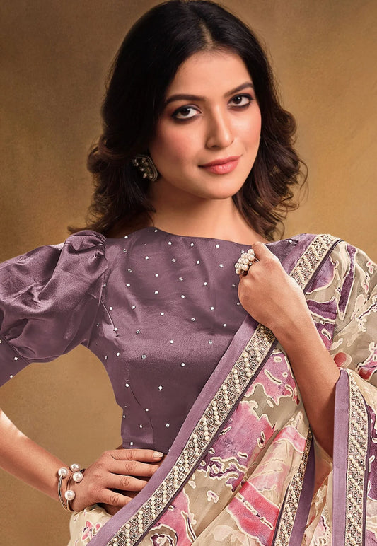 Organza Embroidery Designer Wedding Wear Saree Wholesaler And Retailer