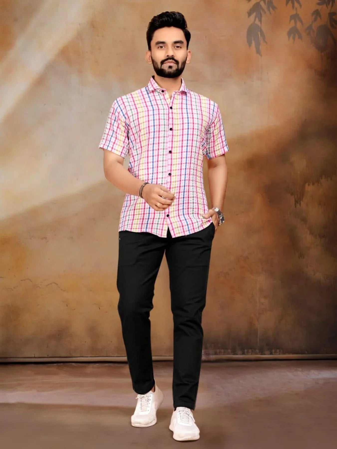 Couple Combo: Matching Shirt & Tunic Set for Celebration