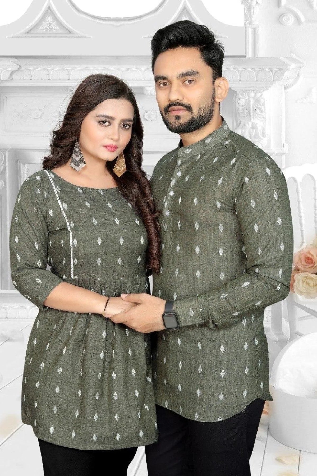Presenting for festivals and special occasions linen cotton Couple collection